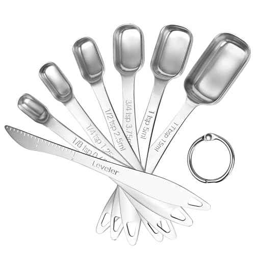 Narrow Square Measuring Spoons
