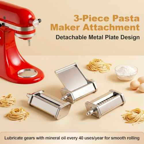 Pasta Attachment for KitchenAid (3 Count)