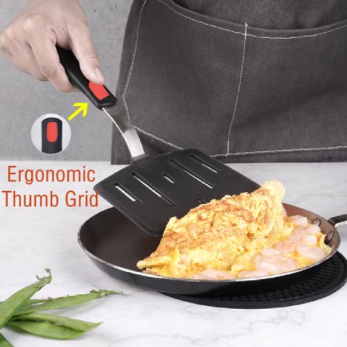 Silicone Spatula Turner Set of 4 (4 Count)