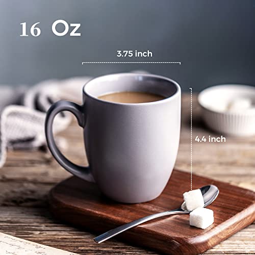 16 oz Coffee Mugs Set of 6 (6 Count)