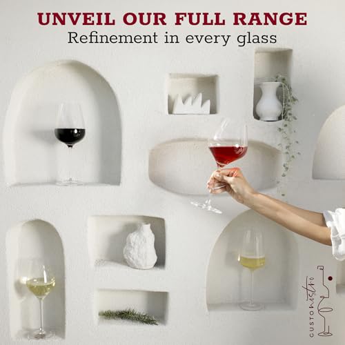 Crystal Wine Glasses Set of 4 (4 Count)