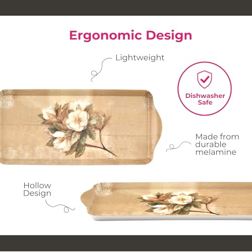 Sugar Magnolia Collection Melamine Tray