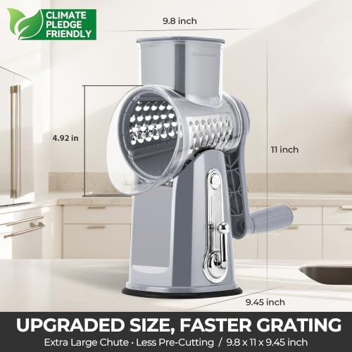 Rotary Cheese Grater 5 Blades