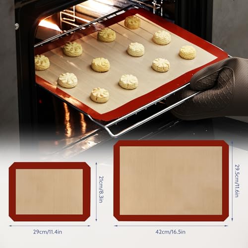 3 Pack Silicone Baking Mat