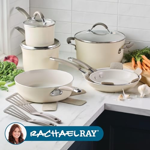 Cucina Ceramic Nonstick Cookware Pots and Pans Set