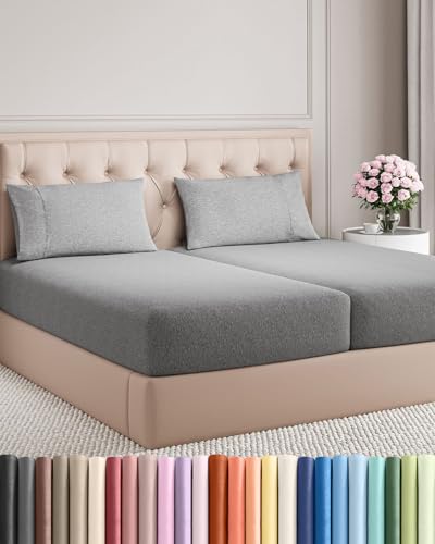 Split King Size 5 Piece Sheet Set