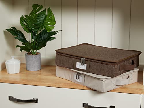 Flatware Storage Box with Removable Trays