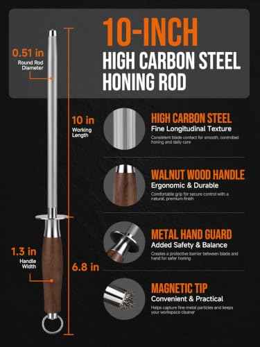 13 Inch Honing Steel for Knives