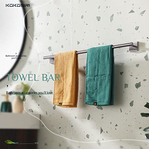 Towel Holder Bathroom Accessories Towel Bar for Bath Kitchen Necklace Holder 24 Inch