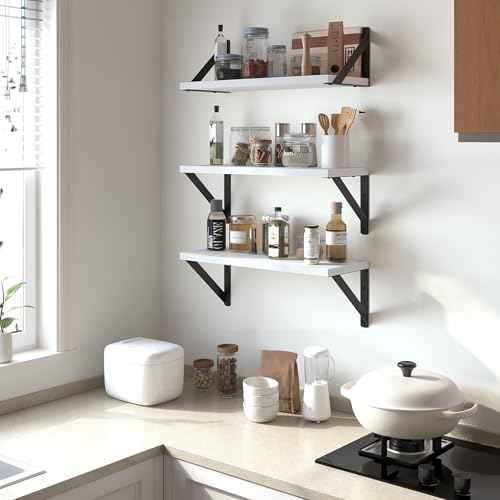 Floating Shelves for Wall (3 Count)