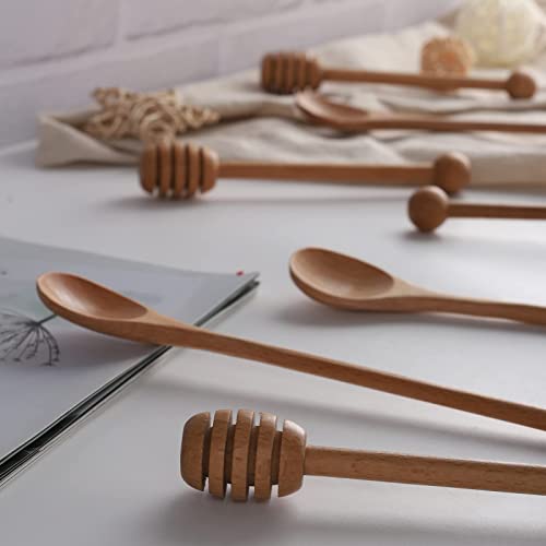 2pcs 6inch Honey Dipper Stick (4 Count)