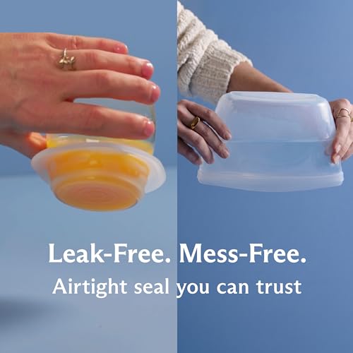 Reusable Silicone Bags and Stretch Lids (10 Count)