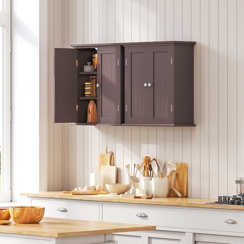 Bathroom Wall Cabinet with 2 Doors