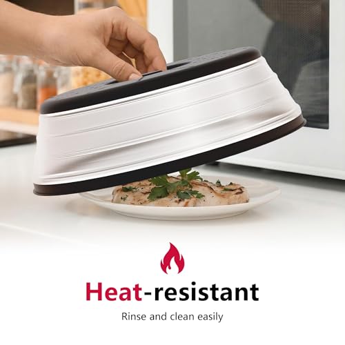 Microwave Splatter Cover Vented for Food with Hook Hole