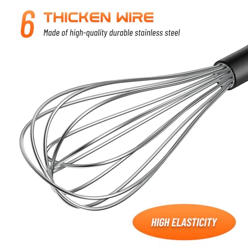 Whisk Set 8" 10" Kitchen Whisk