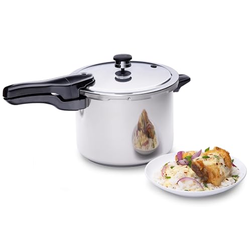 01362 6 Quart Stainless Steel Pressure Cooker