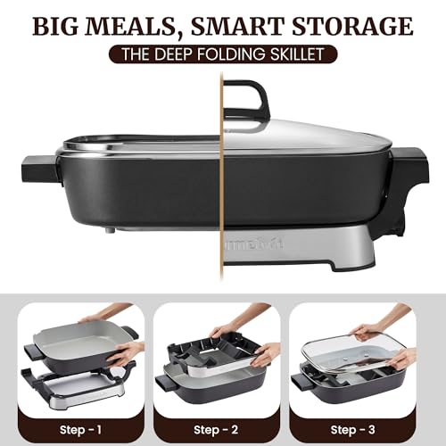 Stow Away Ceramic Skillet