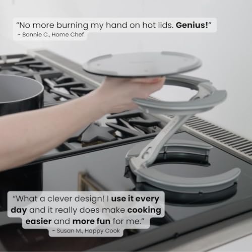 Pot Lid Holder While Cooking