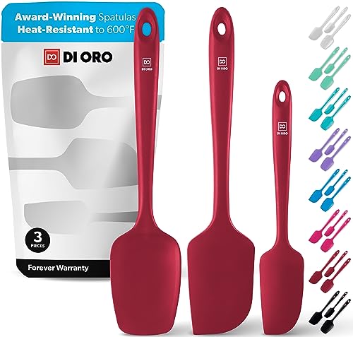 DI ORO Silicone Spatula Set (3 Count)