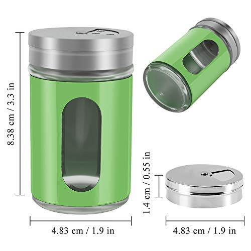 2pcs Salt and Pepper Shakers (2 Count)