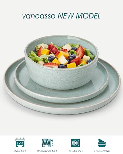 ANYA 18 Pieces Plates and Bowls Set