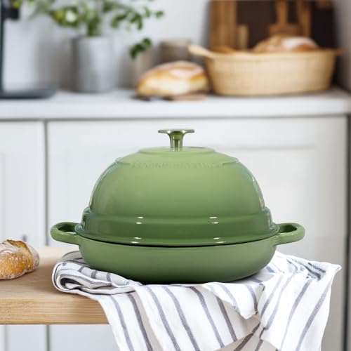 Enameled Cast Iron Dutch Oven Pot with Lid