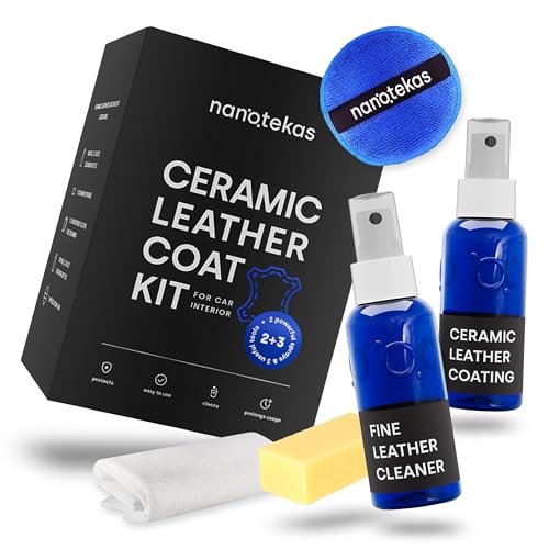 Leather Cleaner & Ceramic Coating Spray Kit