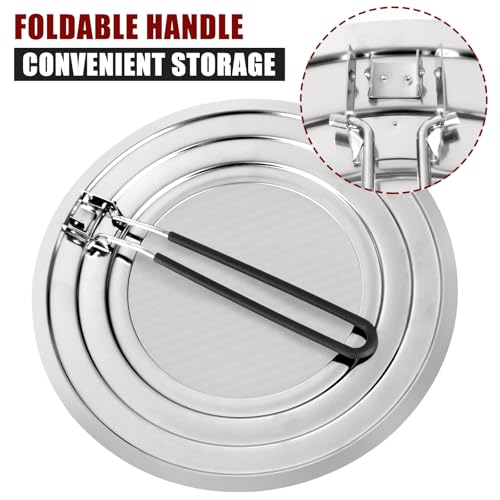Stainless Steel Splatter Screen for Frying Pan