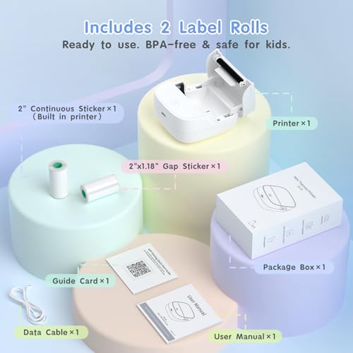 JD 23 Sticker Printer (2 Count)