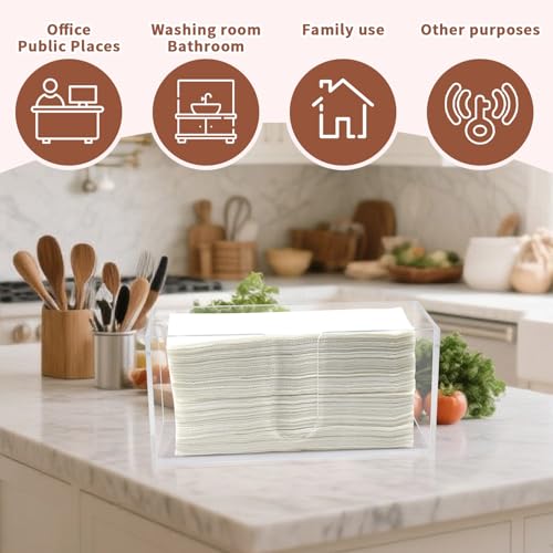 Acrylic Paper Towel Holder (2 Count)