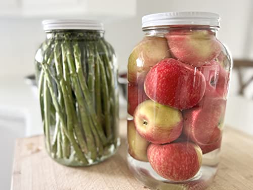 Large Glass Jars 1 Gallon (4 Count)