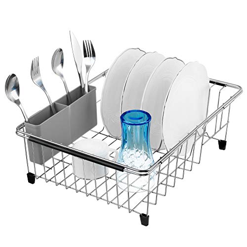 Expandable Multifunctional Dish Drying Rack