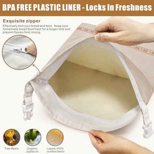 Beeswax Bread Bags 2 Pack (2 Count)