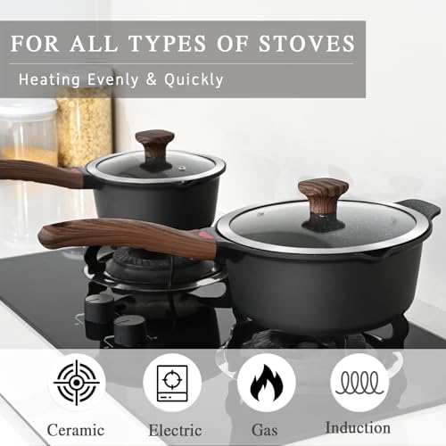 4QT Nonstick Stockpot with Lid