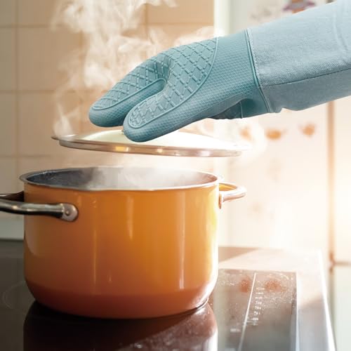 Professional Microwave Silicone Oven Mitts one Pair