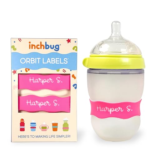 Orbit Labels Silicone Bottle Bands (4 Count)