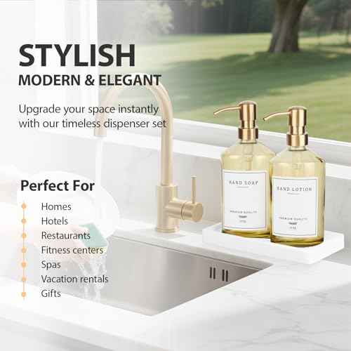 Dish Soap Dispenser for Kitchen (2 Count)