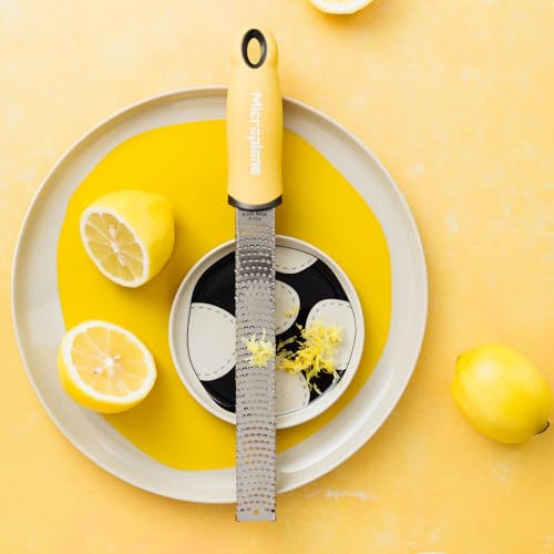 Premium Classic Zester Grater in Lemon Cream color