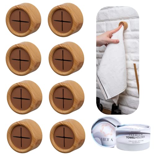 Eco 8 Pack Towel Hooks (8 Count)