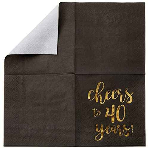 40th Birthday Napkins (50 Count)