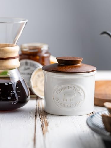 Ceramic Butter Dish With Lid