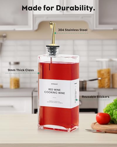 Olive Oil Dispenser For Kitchen (4 Count)
