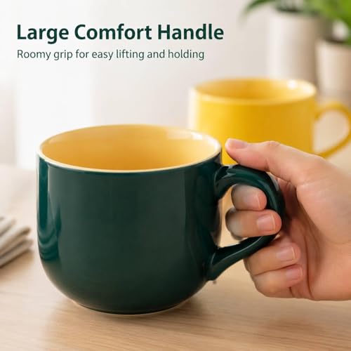 20 oz Ceramic Mug Set of 2 (2 Count)