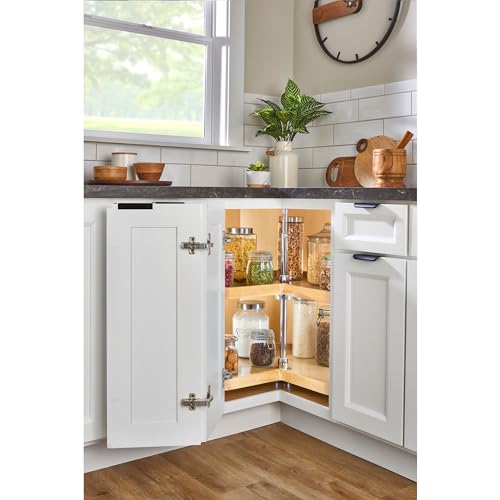 Kidney Shape Dual Shelves