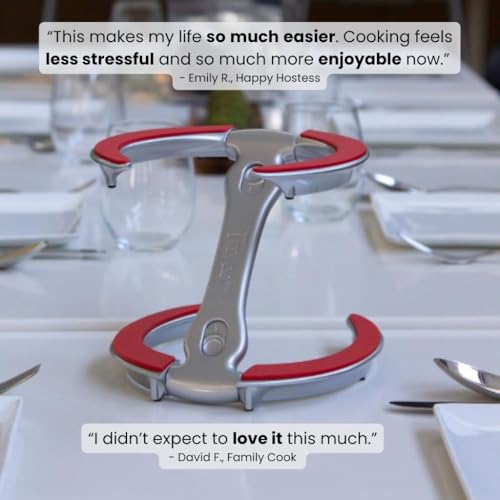 Pot Lid Holder While Cooking