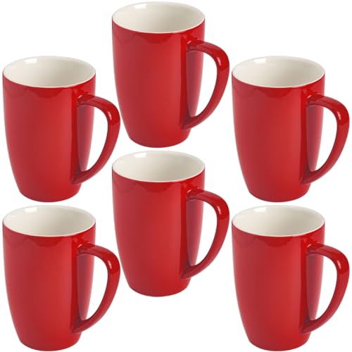 Porcelain Mug Set (6 Count)