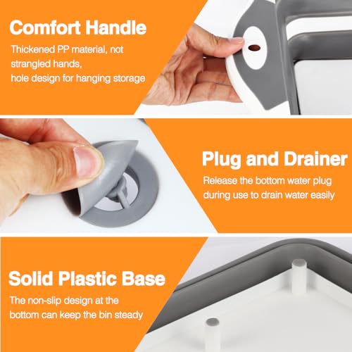 Collapsible BBQ Prep Tub