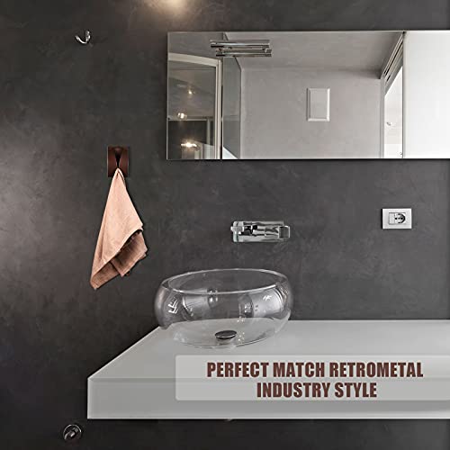 4 Pcs Self Adhesive Kitchen Towel Hook Holder