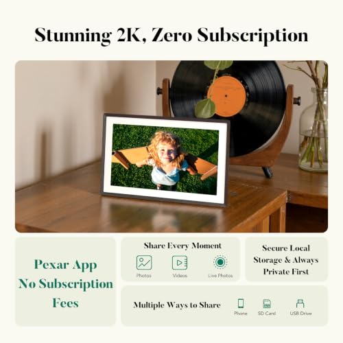 VivKeep Pro 11" 2K Digital Picture Frame