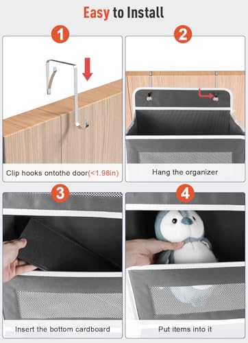 Over The Door Organizer Storage (5 Count)